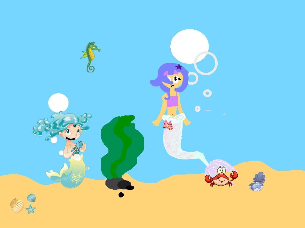 Interactive mermaid