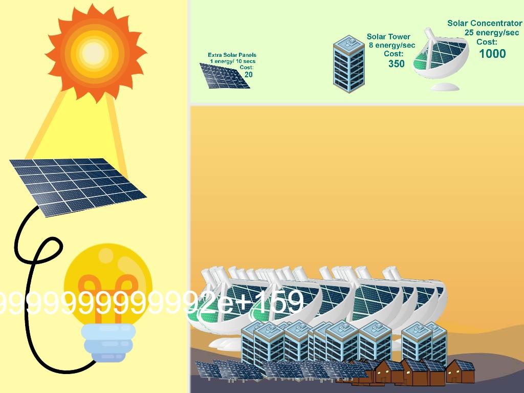 Solar Power Clicker