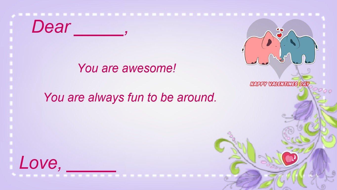 Valentine&#039;s Day E-card