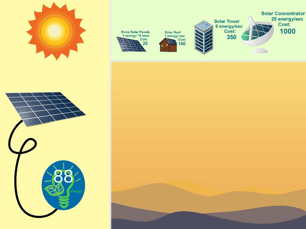 Solar Power Clicker