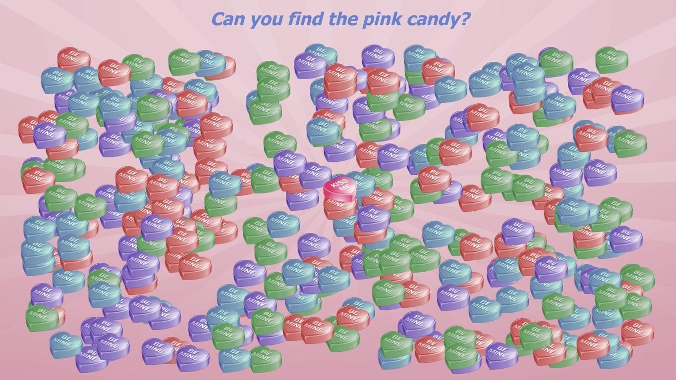 Candy Heart Search