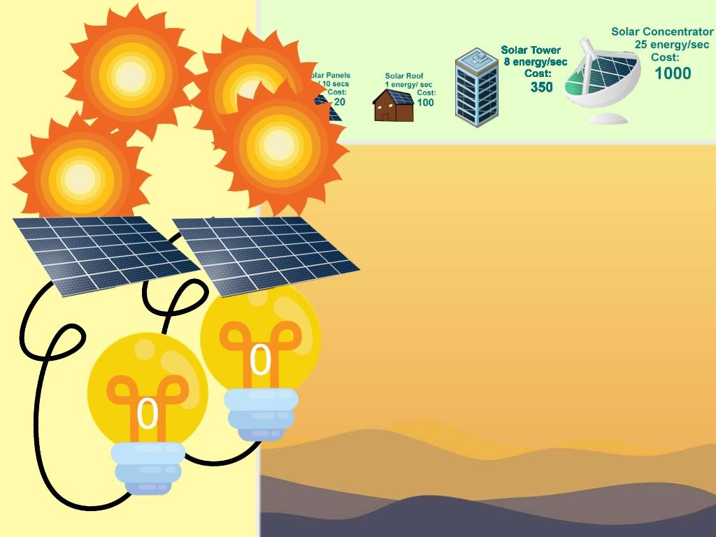 Solar Power Clicker