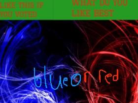 BLUE🔵Red🔴