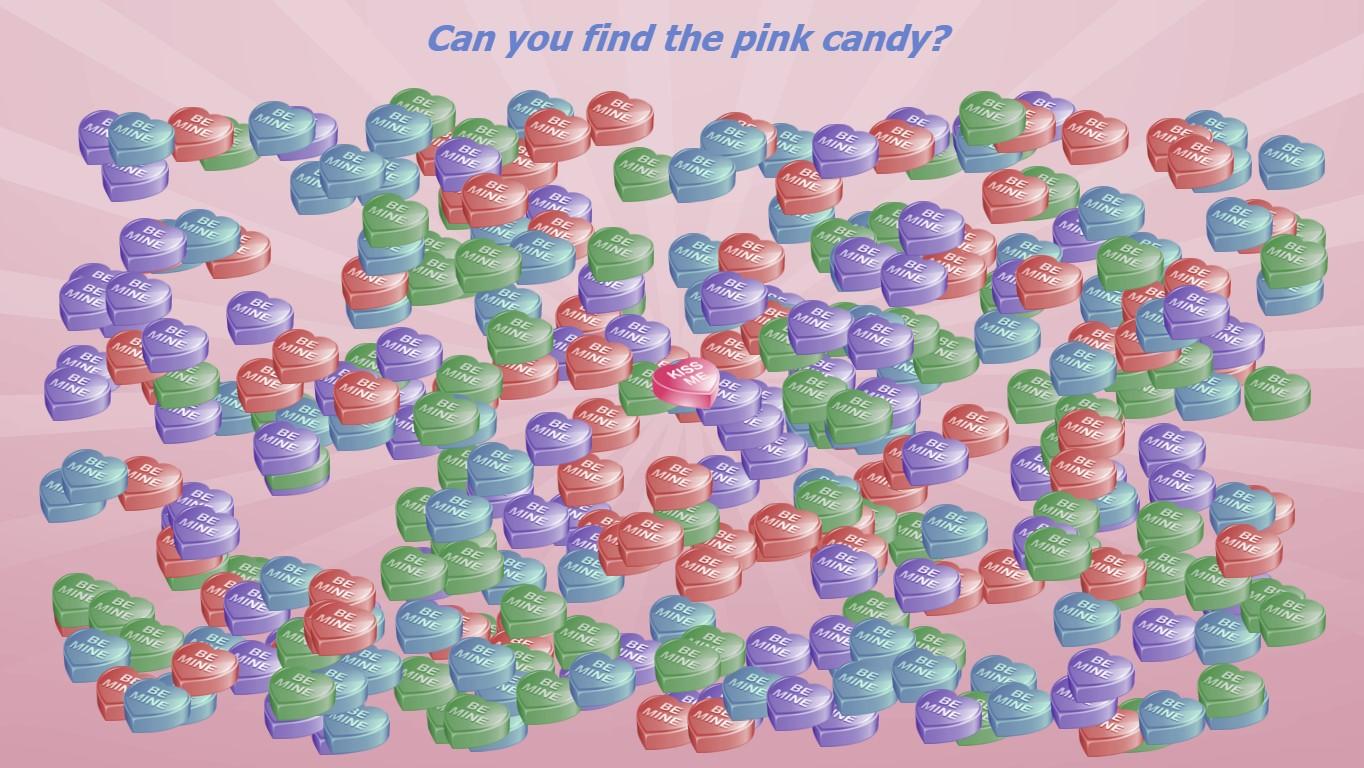 Candy Heart Search