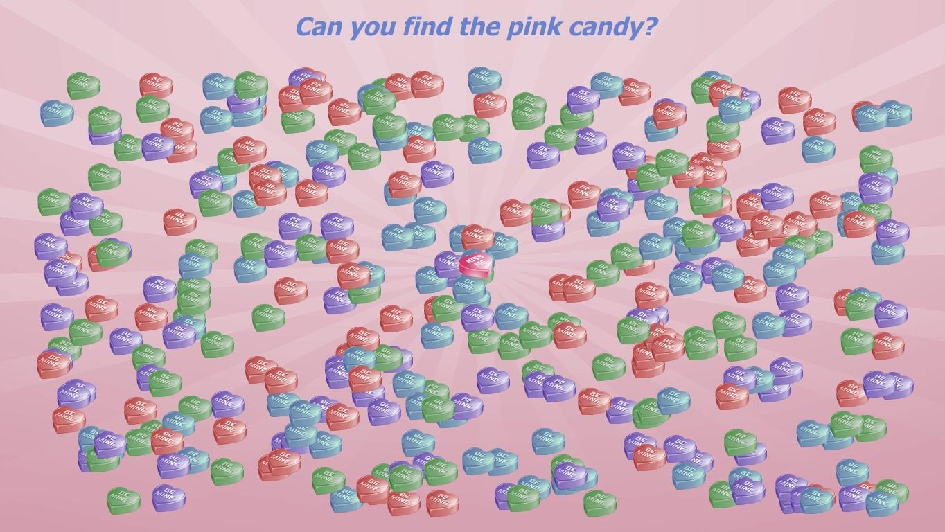 Candy Heart Search