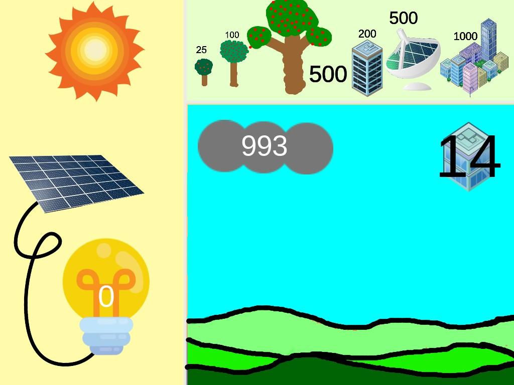 Solar Power Clicker