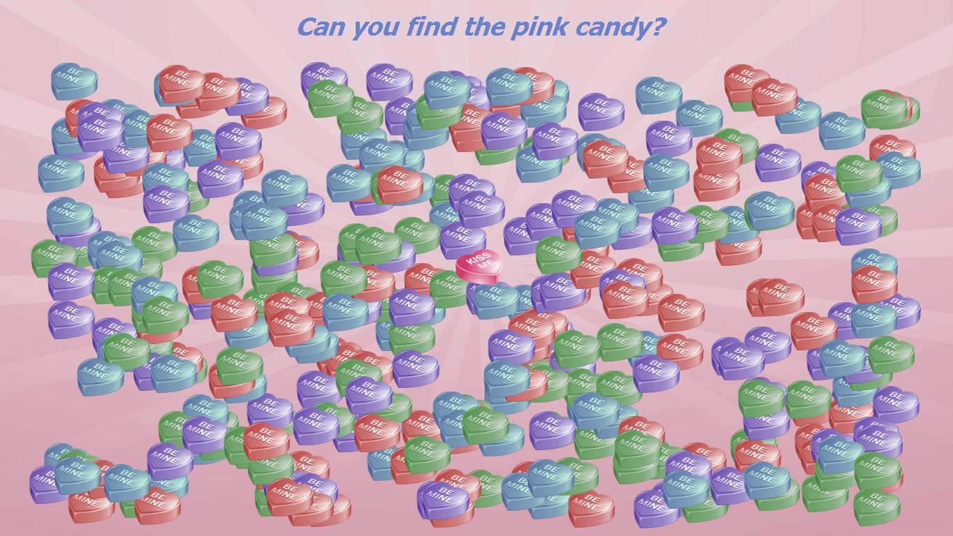 Candy Heart Search