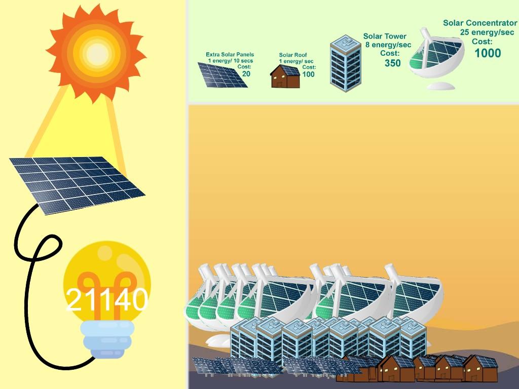 Solar Power Clicker