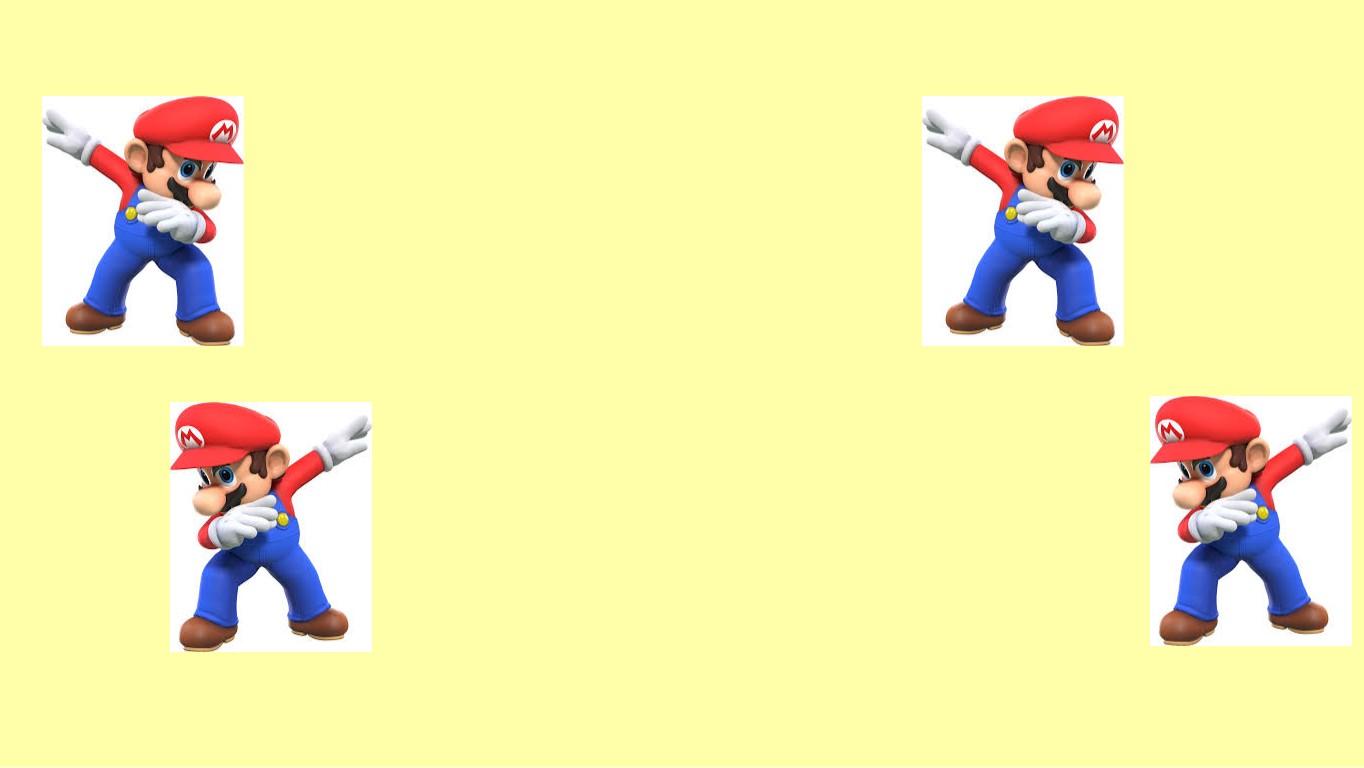 Dabbing mario