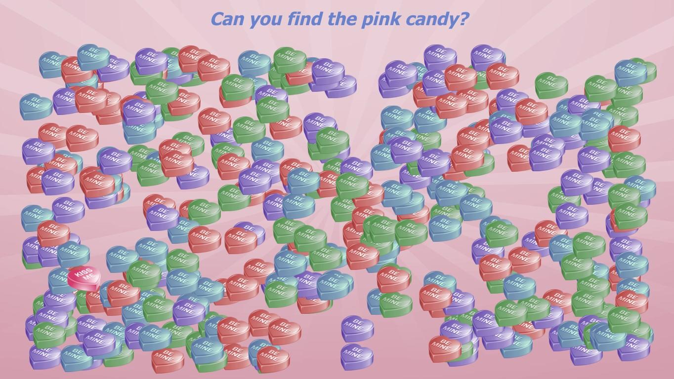 Candy Heart Search