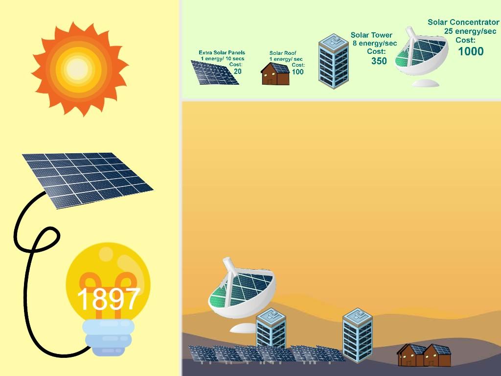 Solar Power Clicker