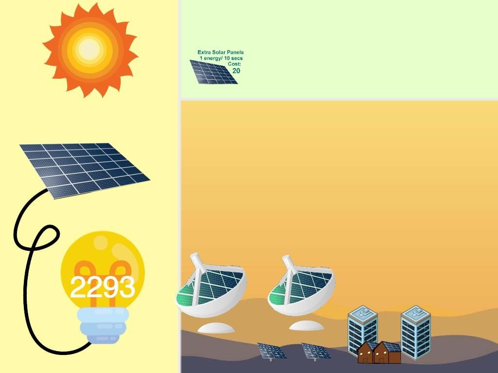 Solar Power Clicker