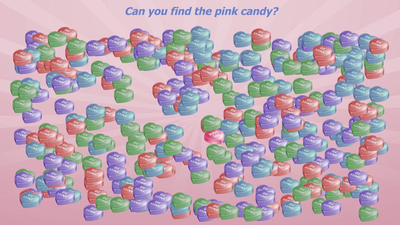 Candy Heart Search