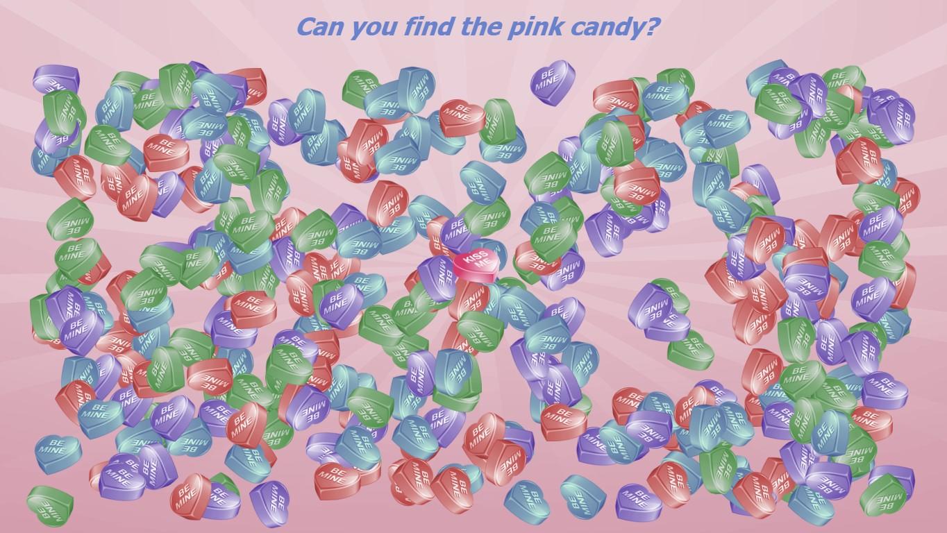 Candy Heart Search