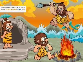 Stone age caveman