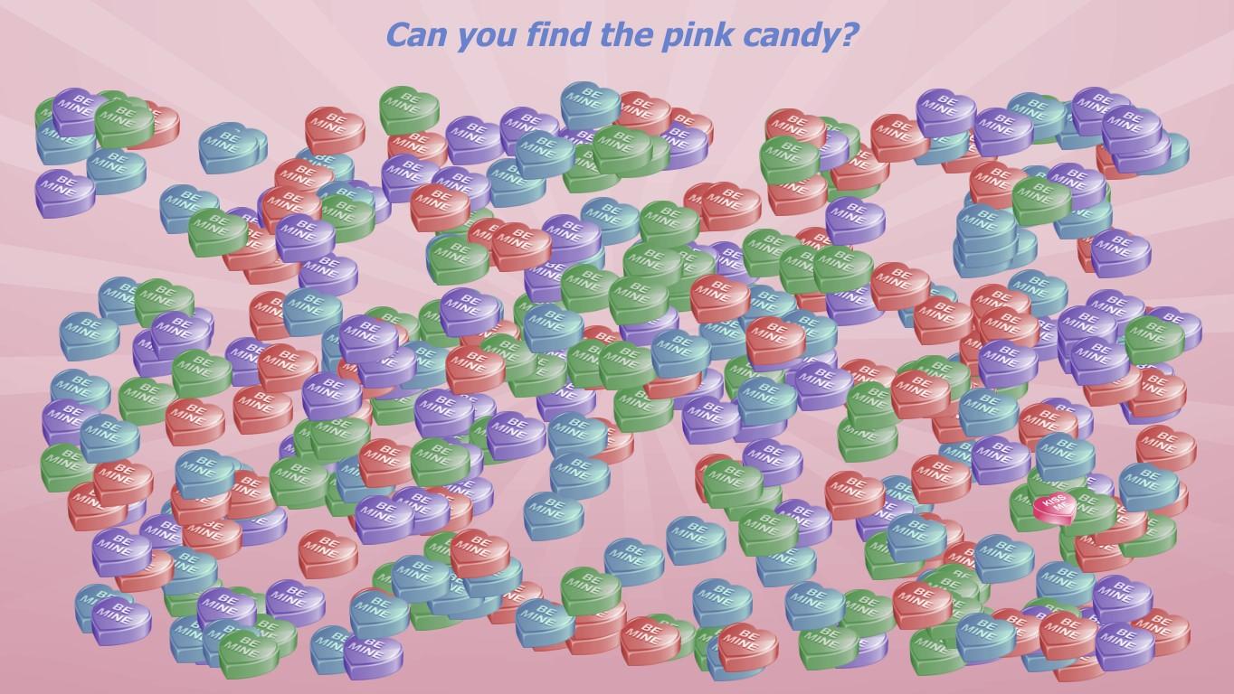 Candy Heart Search