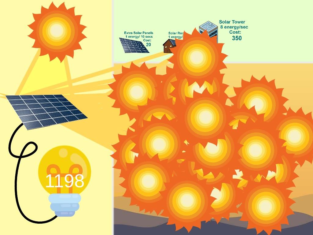 Solar Power Clicker