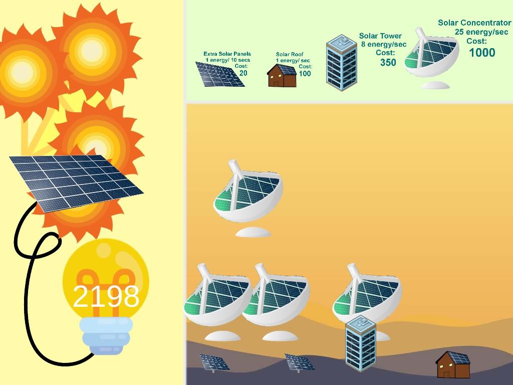 Solar Power Clicker #1