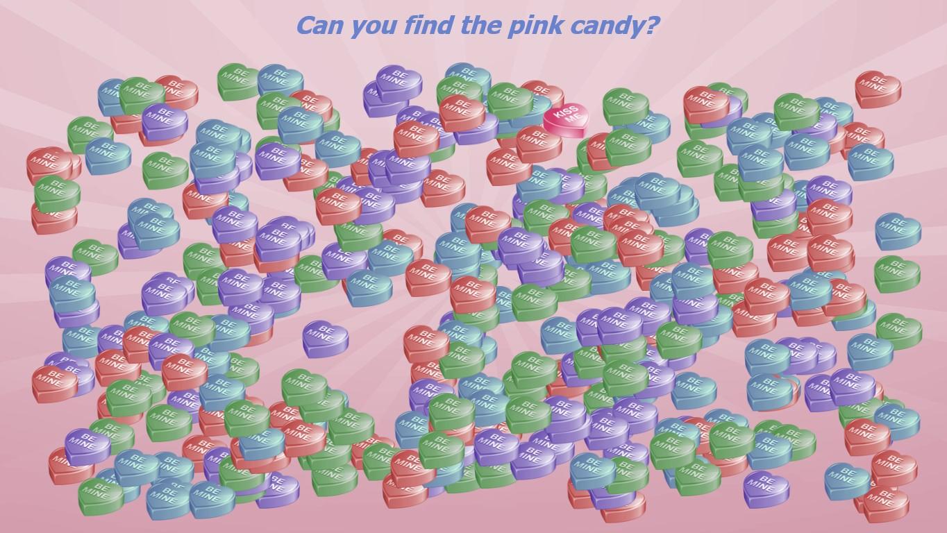 Candy Heart Search