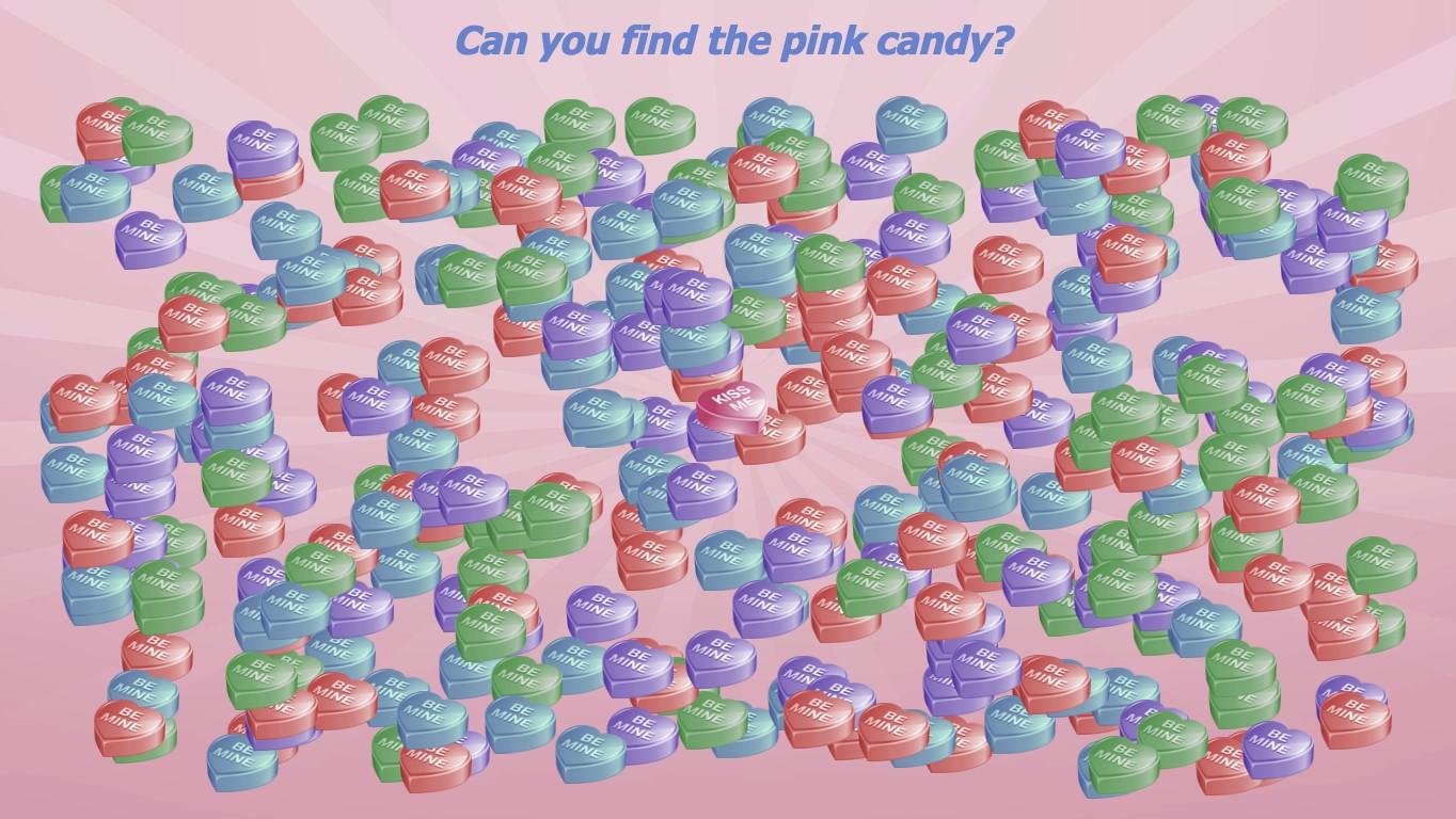 Candy Heart Search