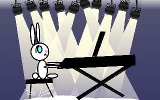 PIANO BUNNY!!!! 1