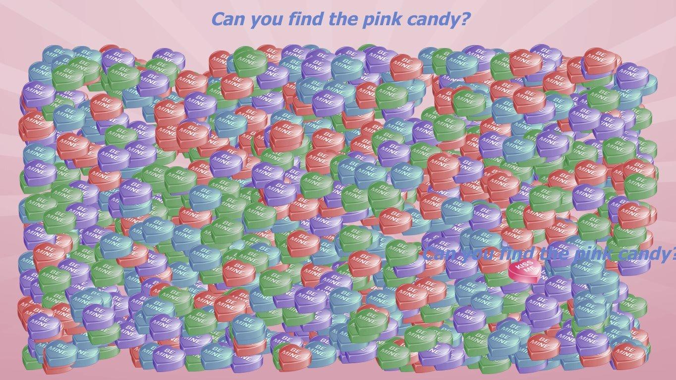 Candy Heart Search