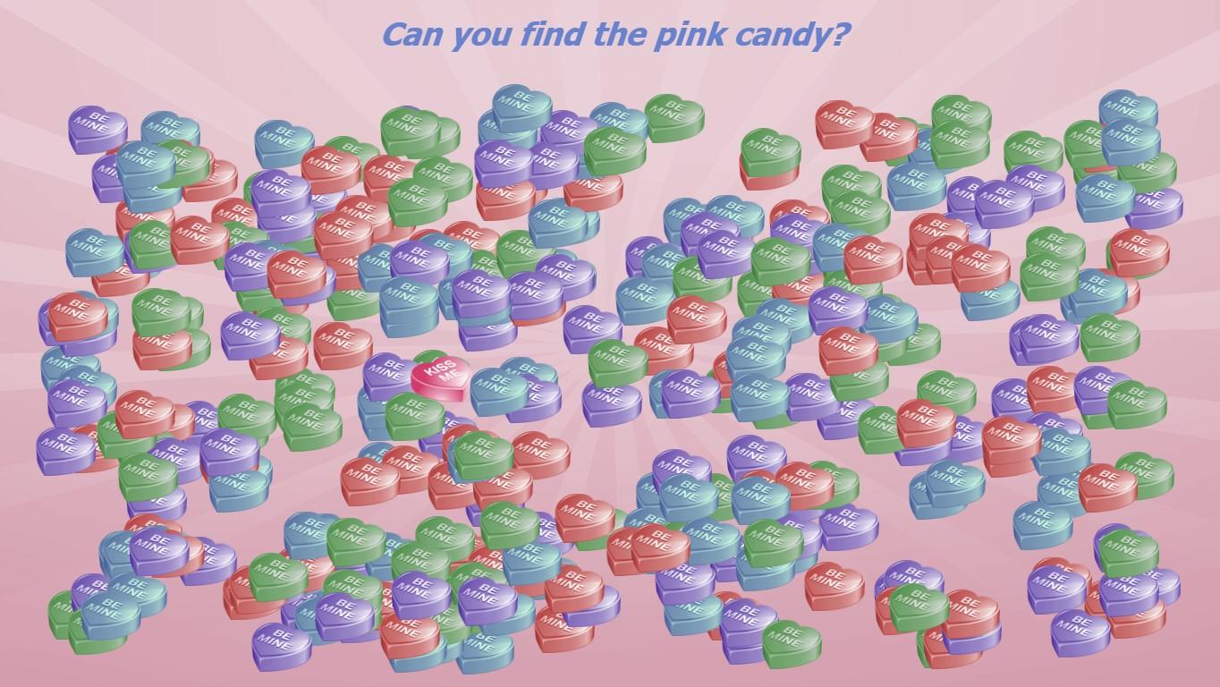 Candy Heart Search