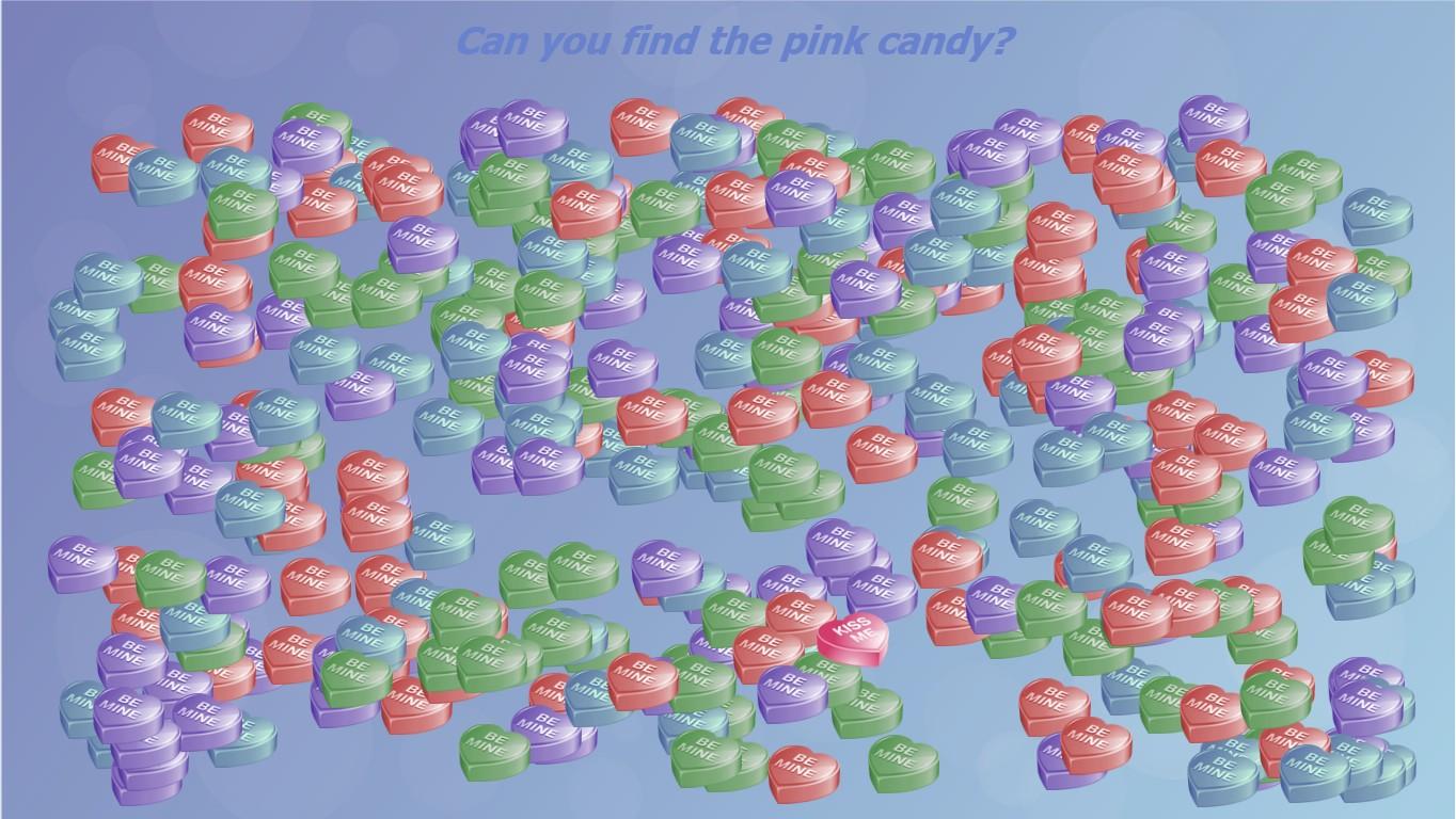 Candy Heart Search