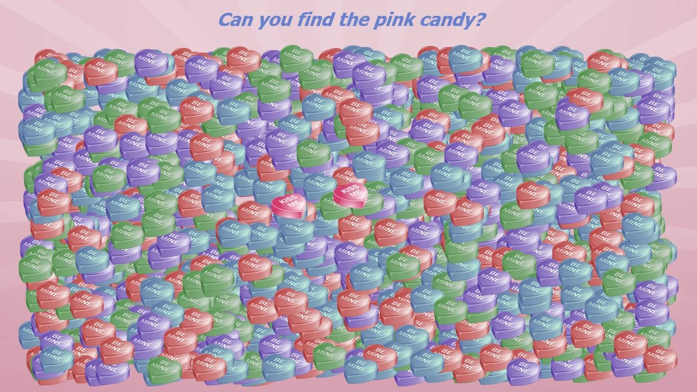 Candy Heart Search