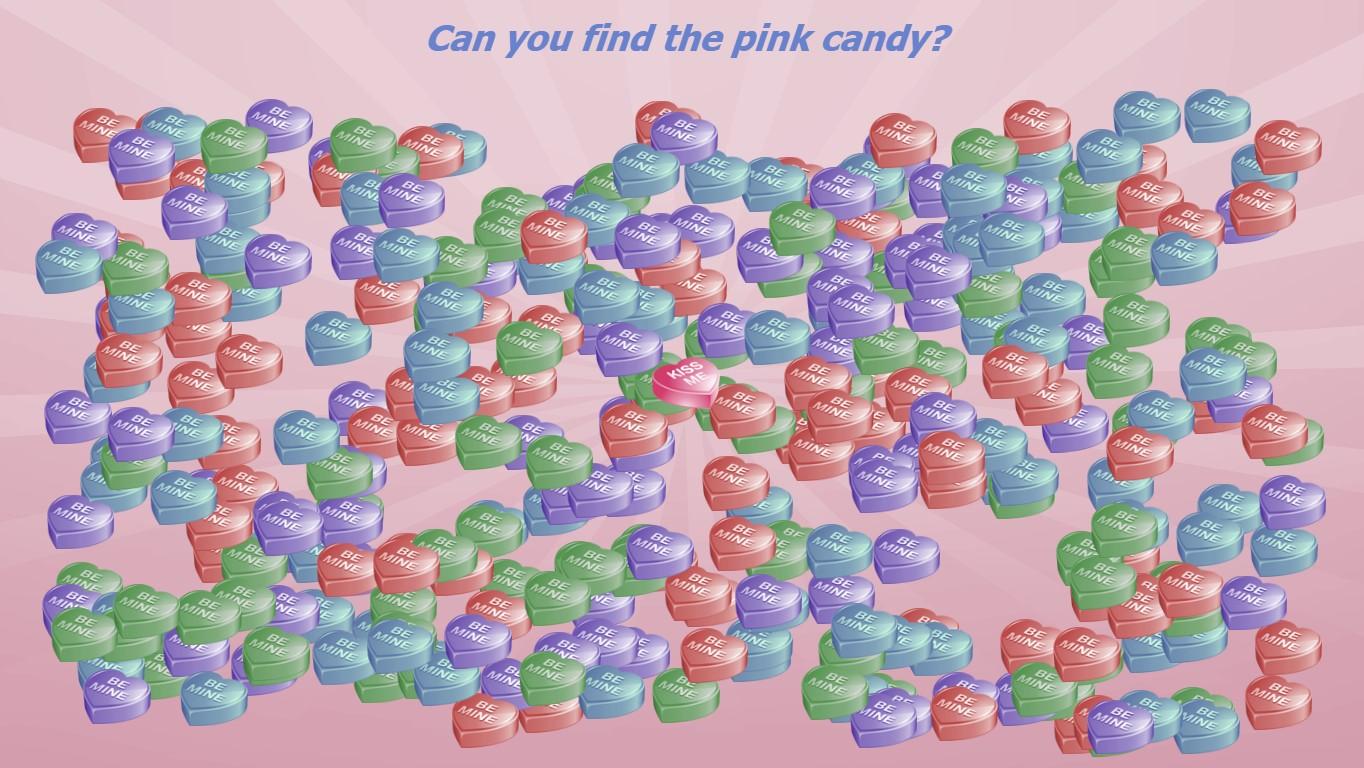 Candy Heart Search