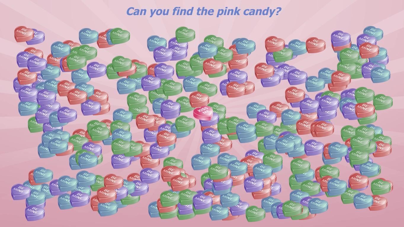 Candy Heart Search