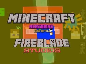 minecraft herobrine boss battle 1