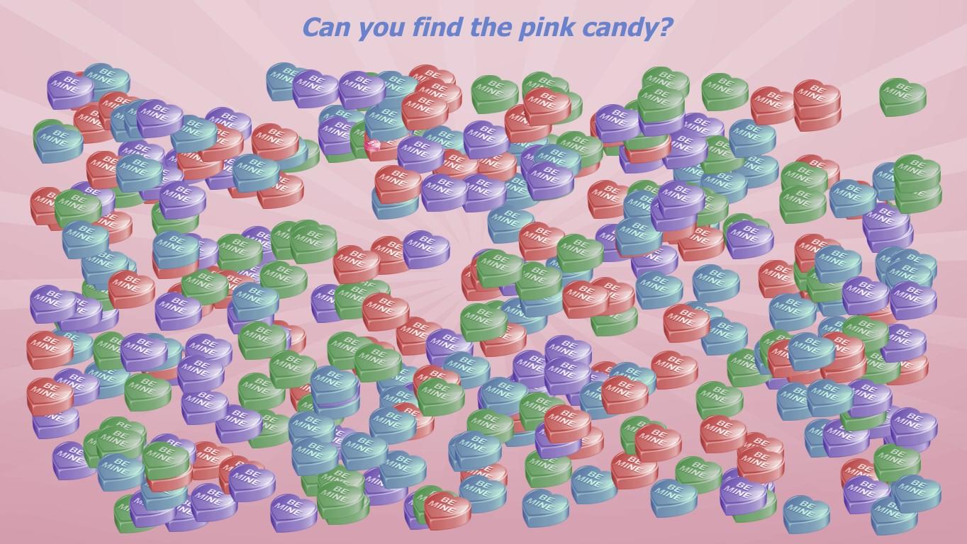 Candy Heart Search