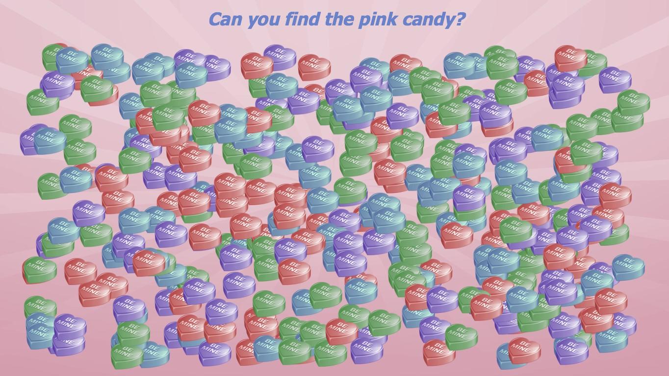 Candy Heart Search