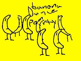 BANANA dance party