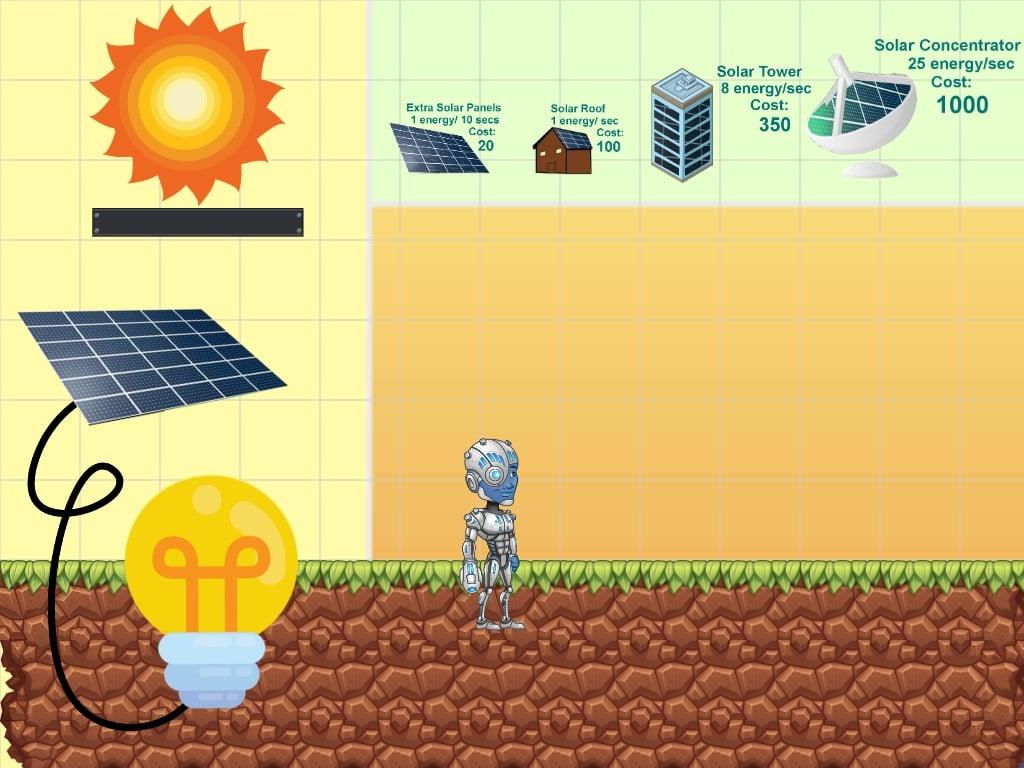 Solar Power Clicker