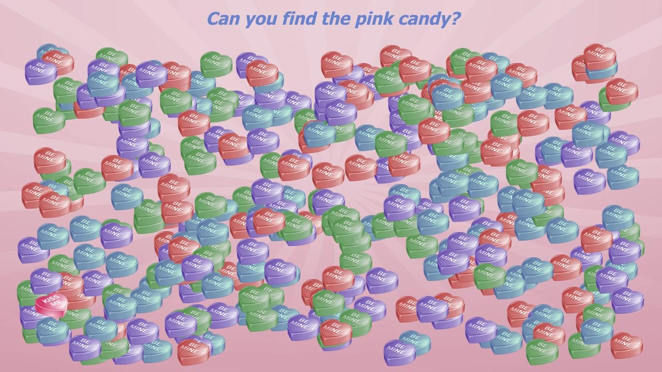 Candy Heart Search