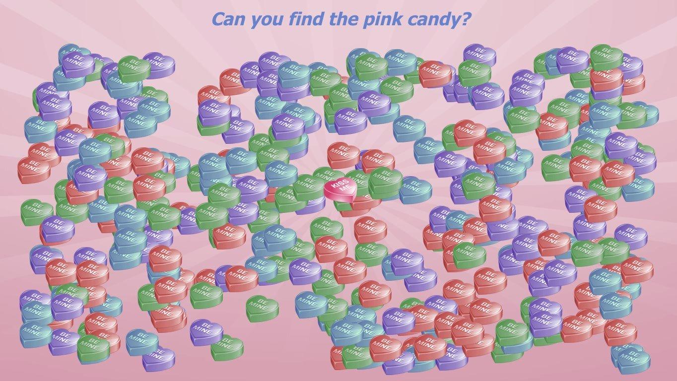 Candy Heart Search