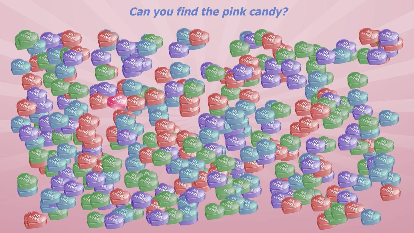 Candy Heart Search