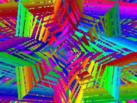 crazy rainbow art 1 1 1