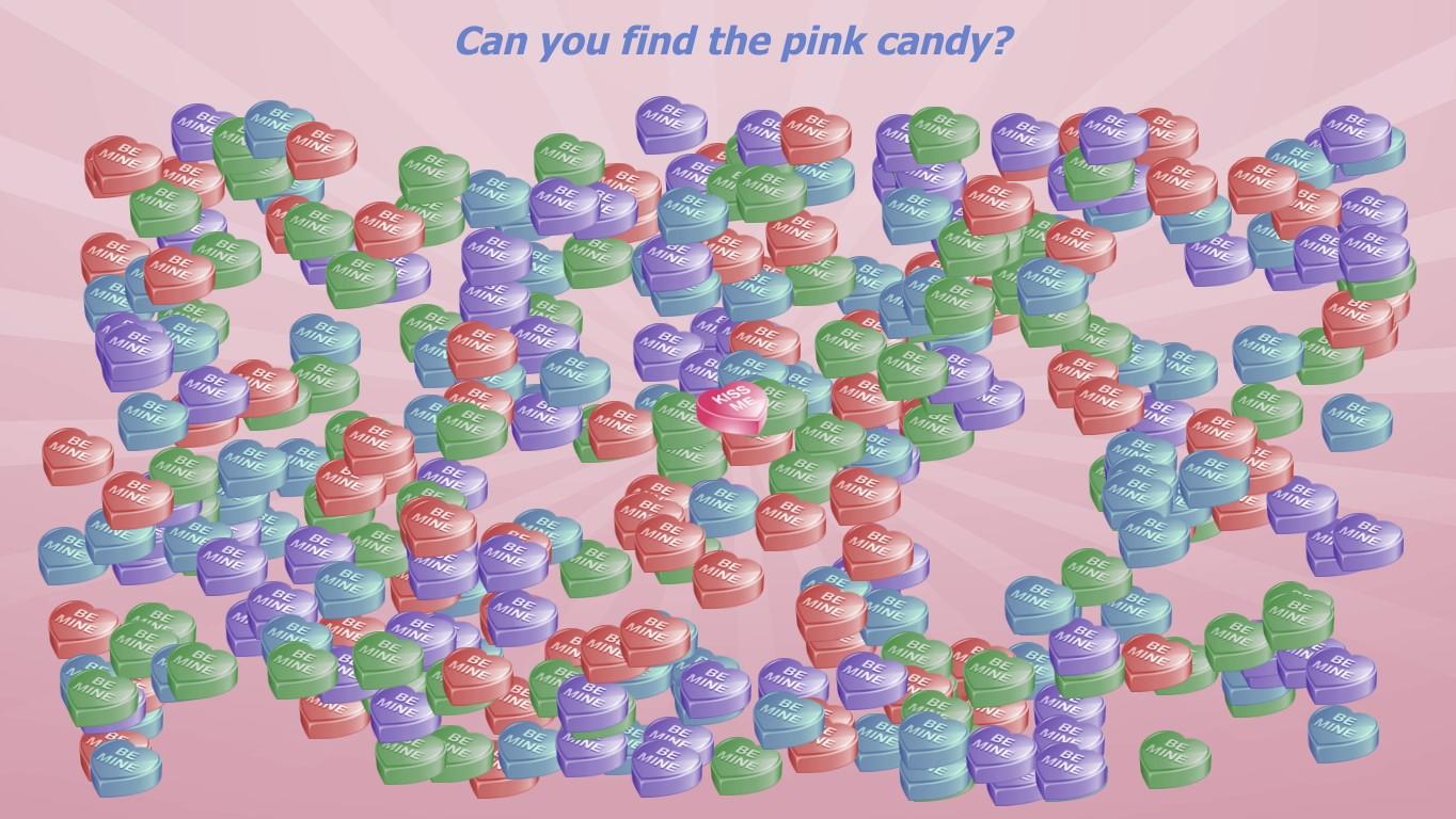 Candy Heart Search