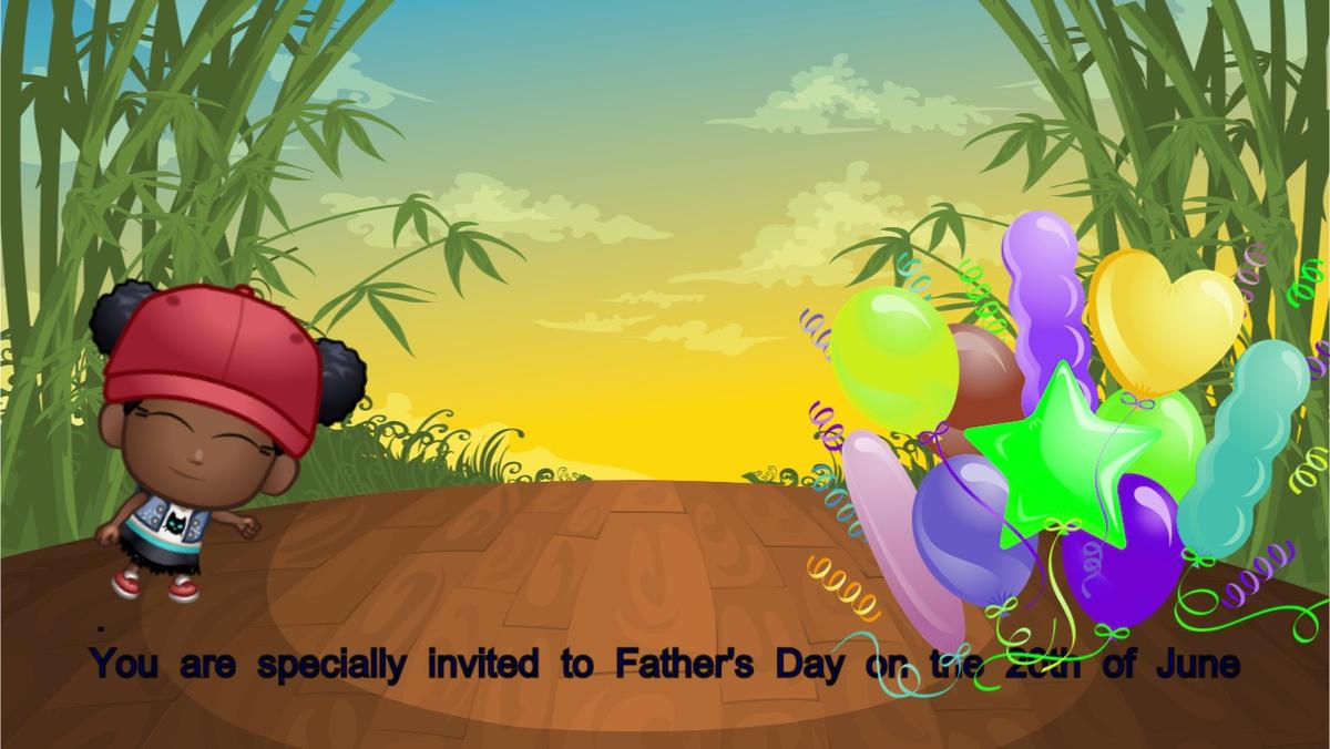 Father's Day Invite