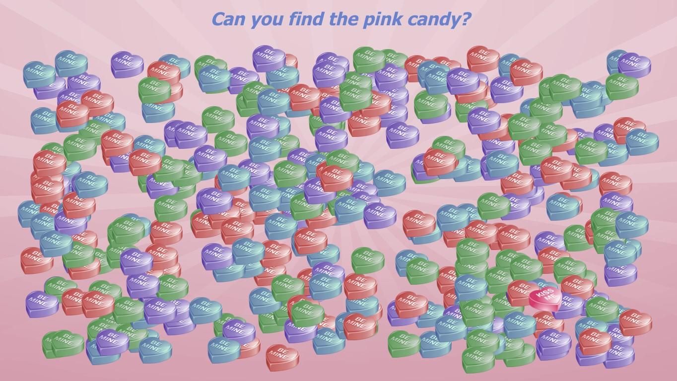 Candy Heart Search