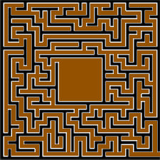 the worm maze