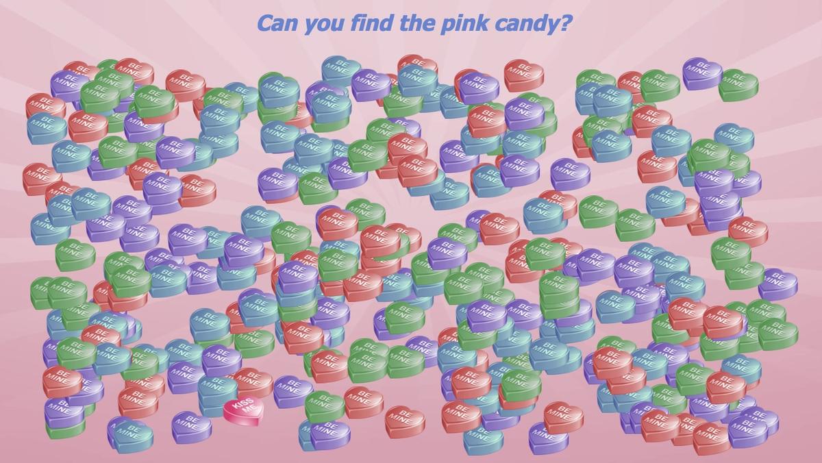 Candy Heart Search