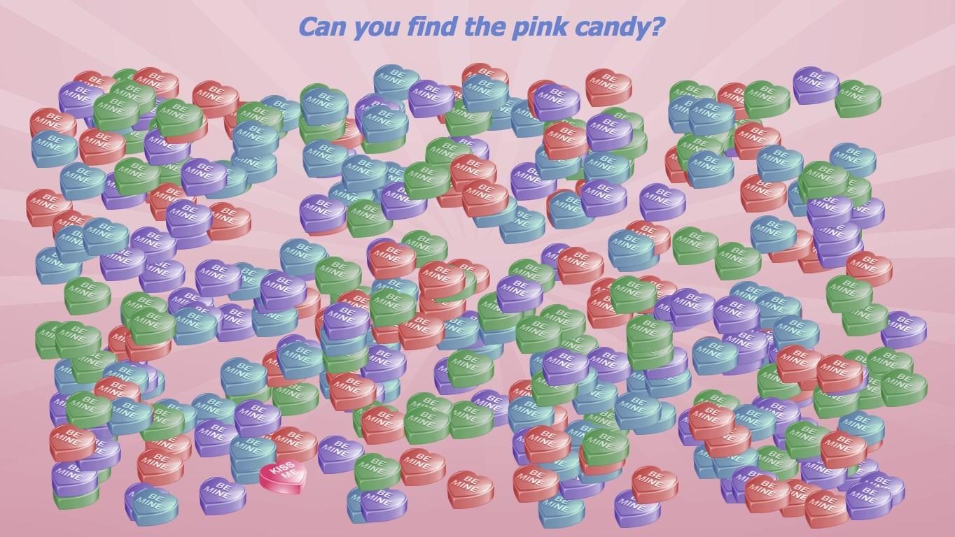 Candy Heart Search