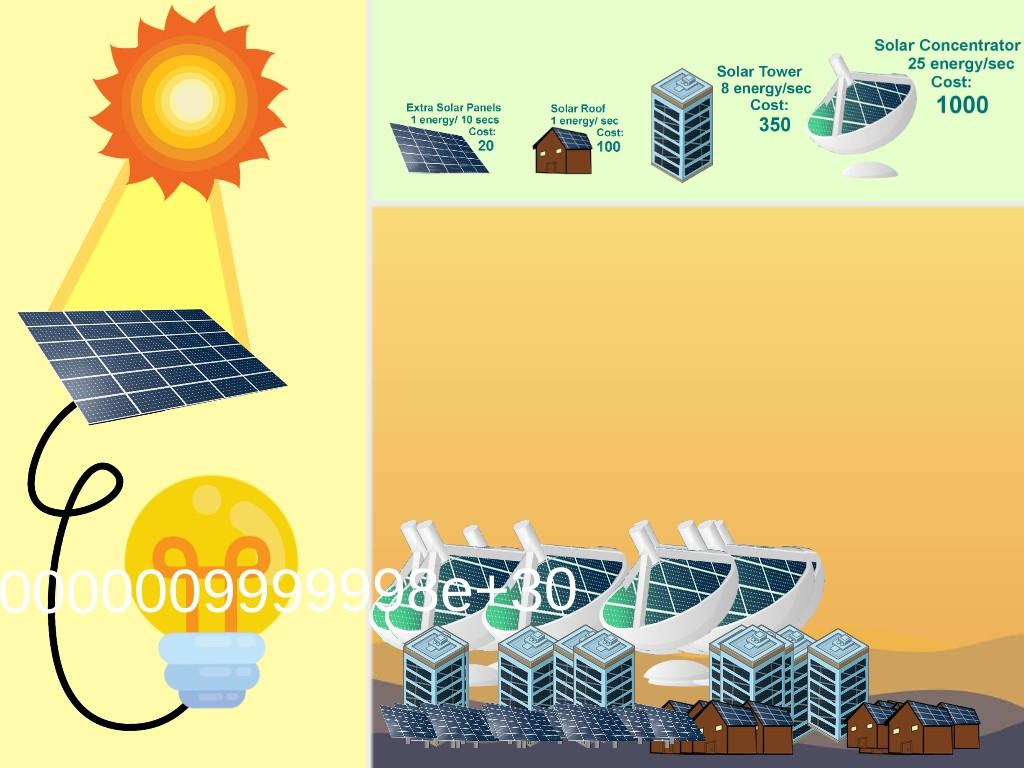 Solar Power Clicker