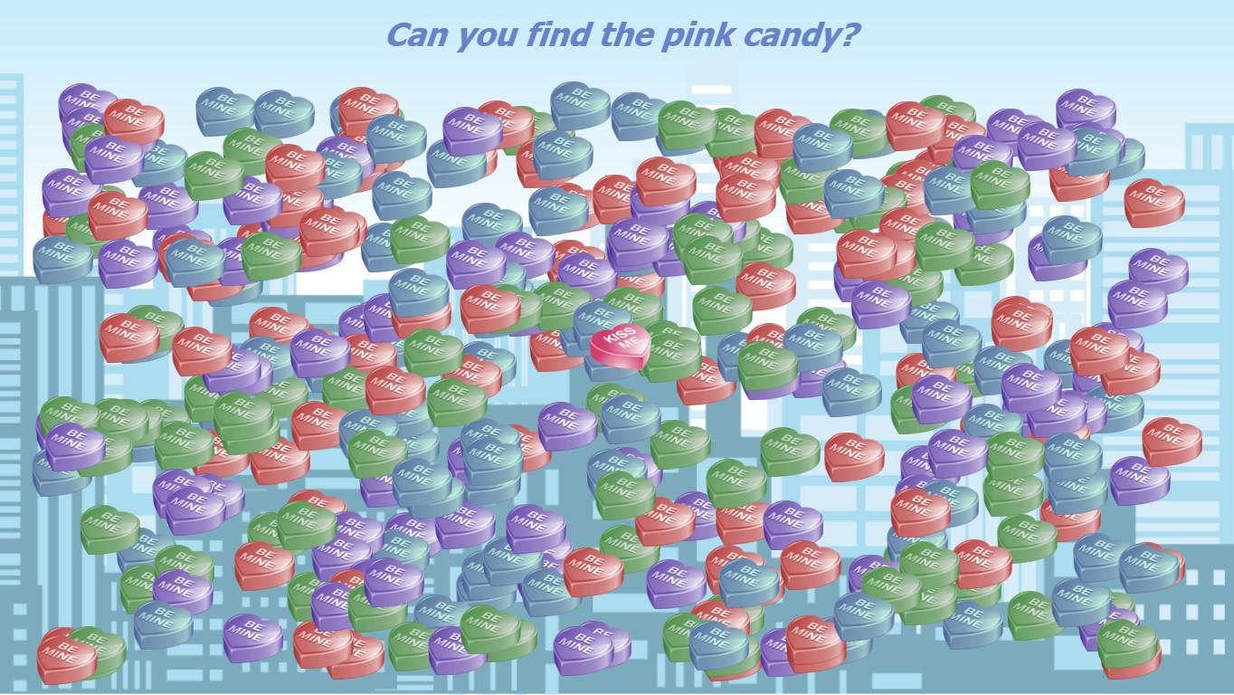 Candy Heart Search