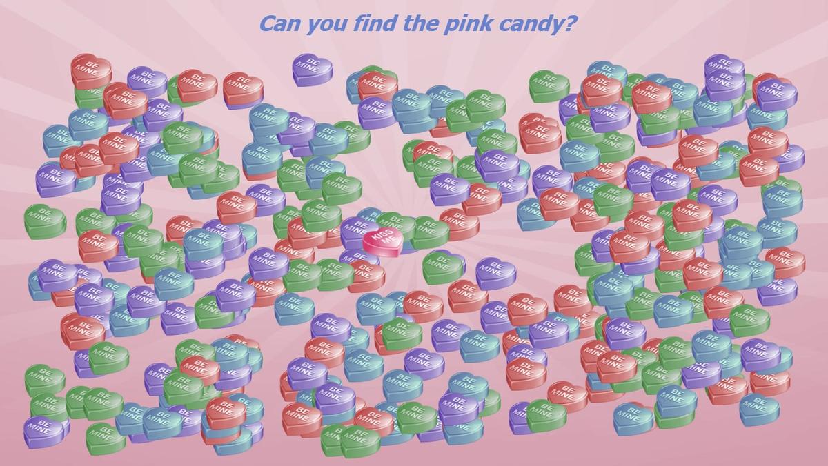 Candy Heart Search