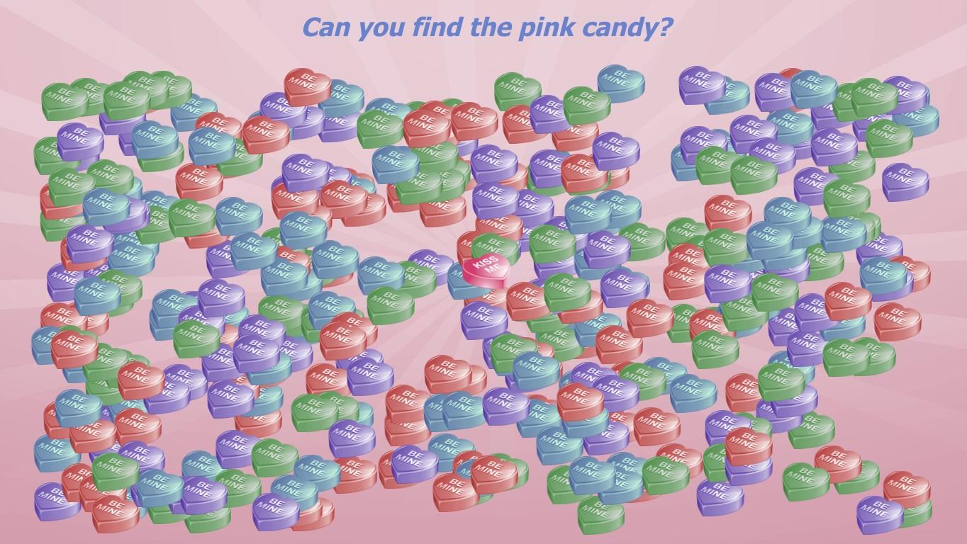 Candy Heart Search